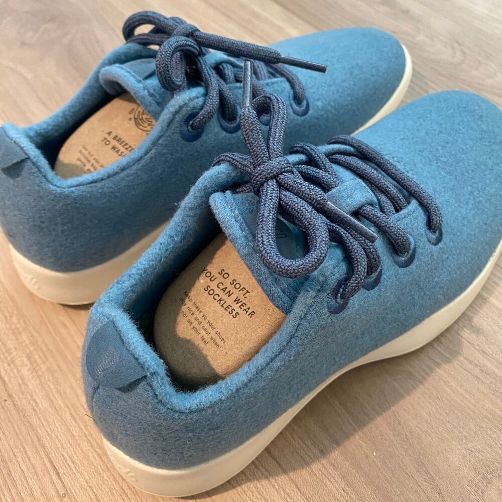 Allbirds Wool Runners Limited Edition Tide Pool Blue Size 6